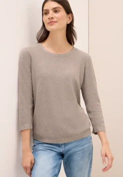 Rundhals Strickpullover