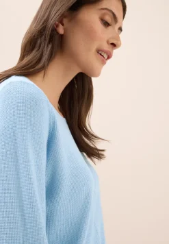 Rundhals Strickpullover