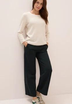 Rundhals Strickpullover