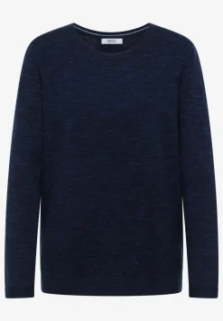 Rundhals Strukturpullover
