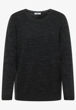 Rundhals Strukturpullover