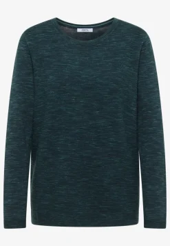 Rundhals Strukturpullover