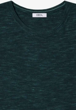 Rundhals Strukturpullover