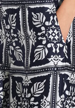 Satin Print Hose
