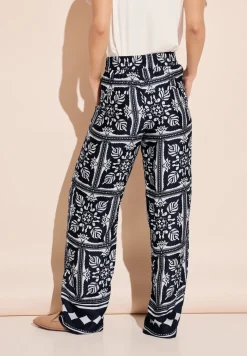 Satin Print Hose