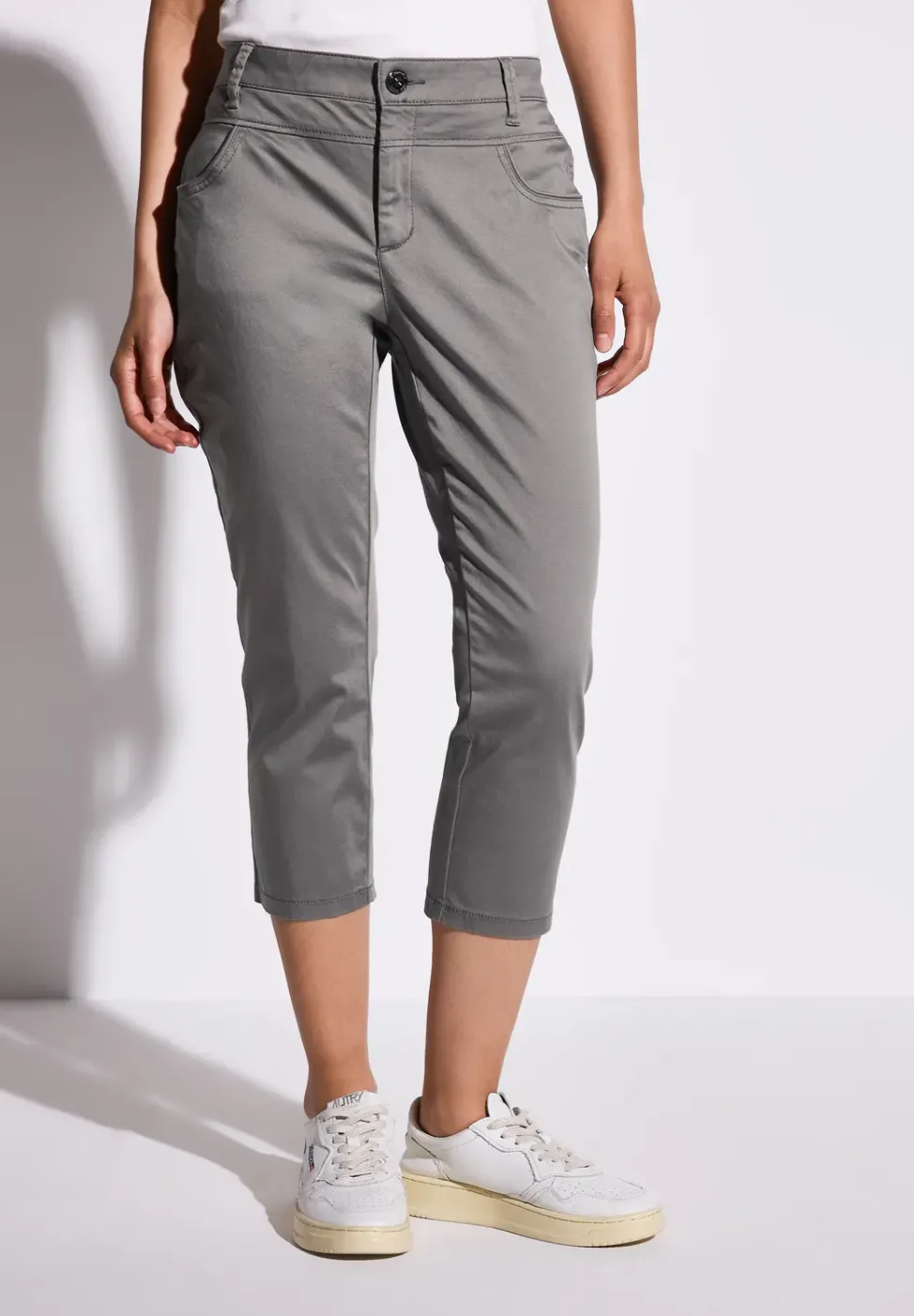 Satin 3/4-Hose
