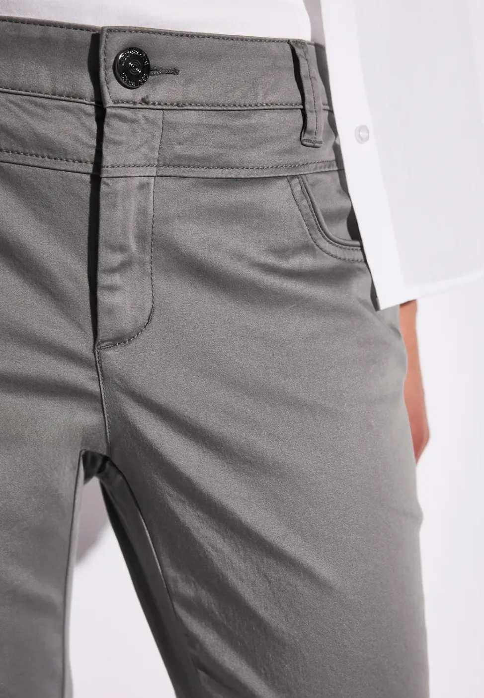Satin 3/4-Hose