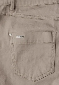 Satin-Hose im Casual Fit