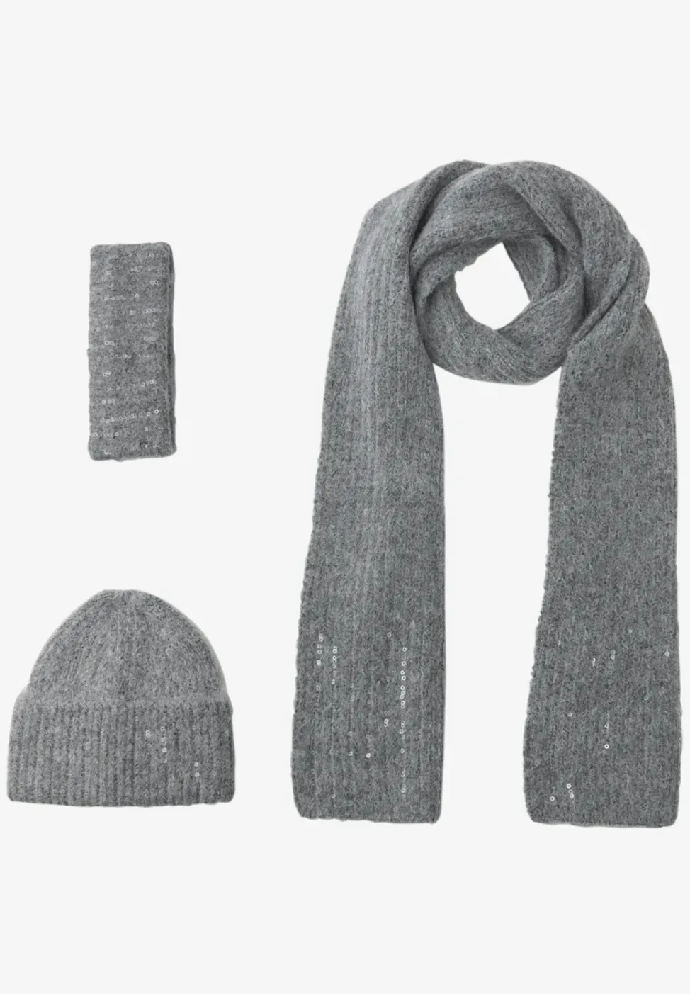 Schal mit Pailletten