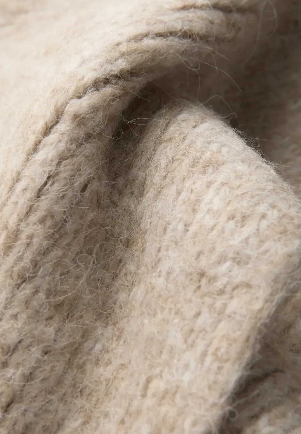 Schal mit Woll-Anteil