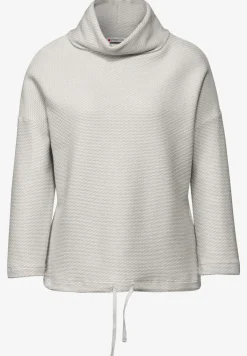 Schalkragen Strukturshirt