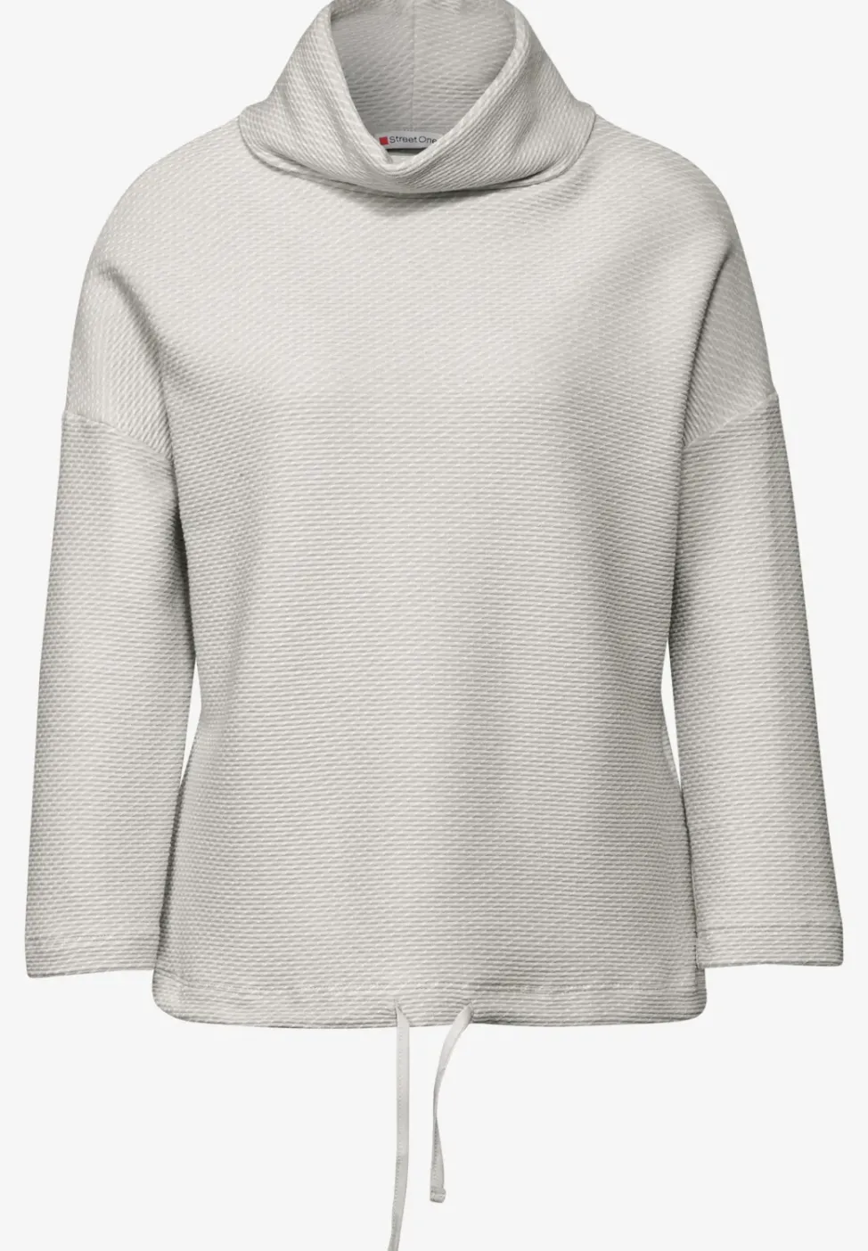 Schalkragen Strukturshirt
