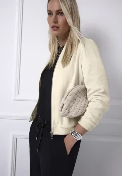 Schimmernde Strukturjacke