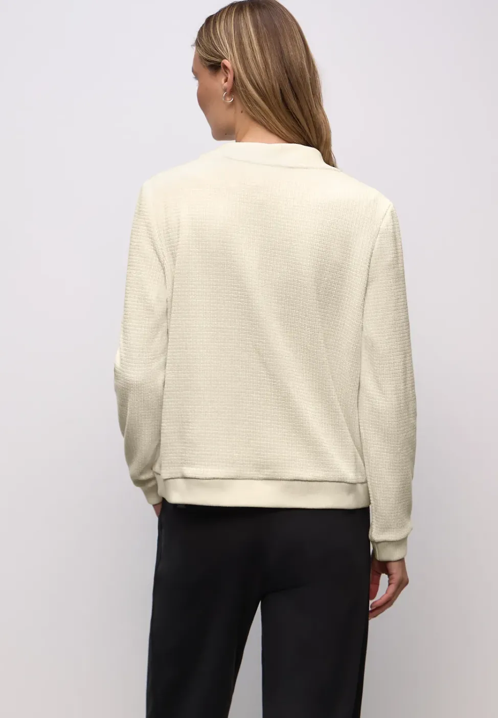 Schimmernde Strukturjacke