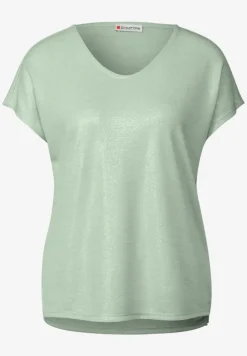 Schimmerndes V-Neck Shirt