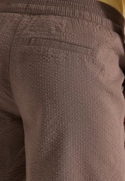 Seersucker Shorts in Uni Farben