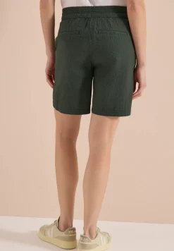 Seersucker Shorts in Uni Farben