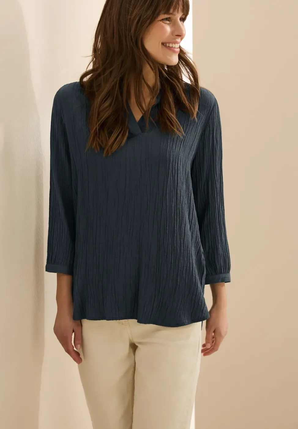 Seersucker Bluse