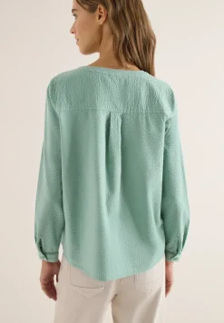 Seersucker Bluse