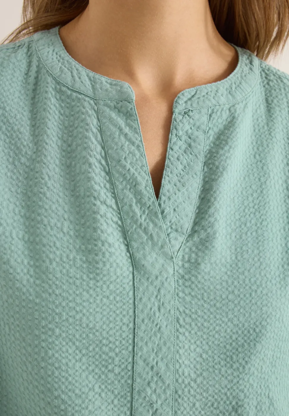 Seersucker Bluse