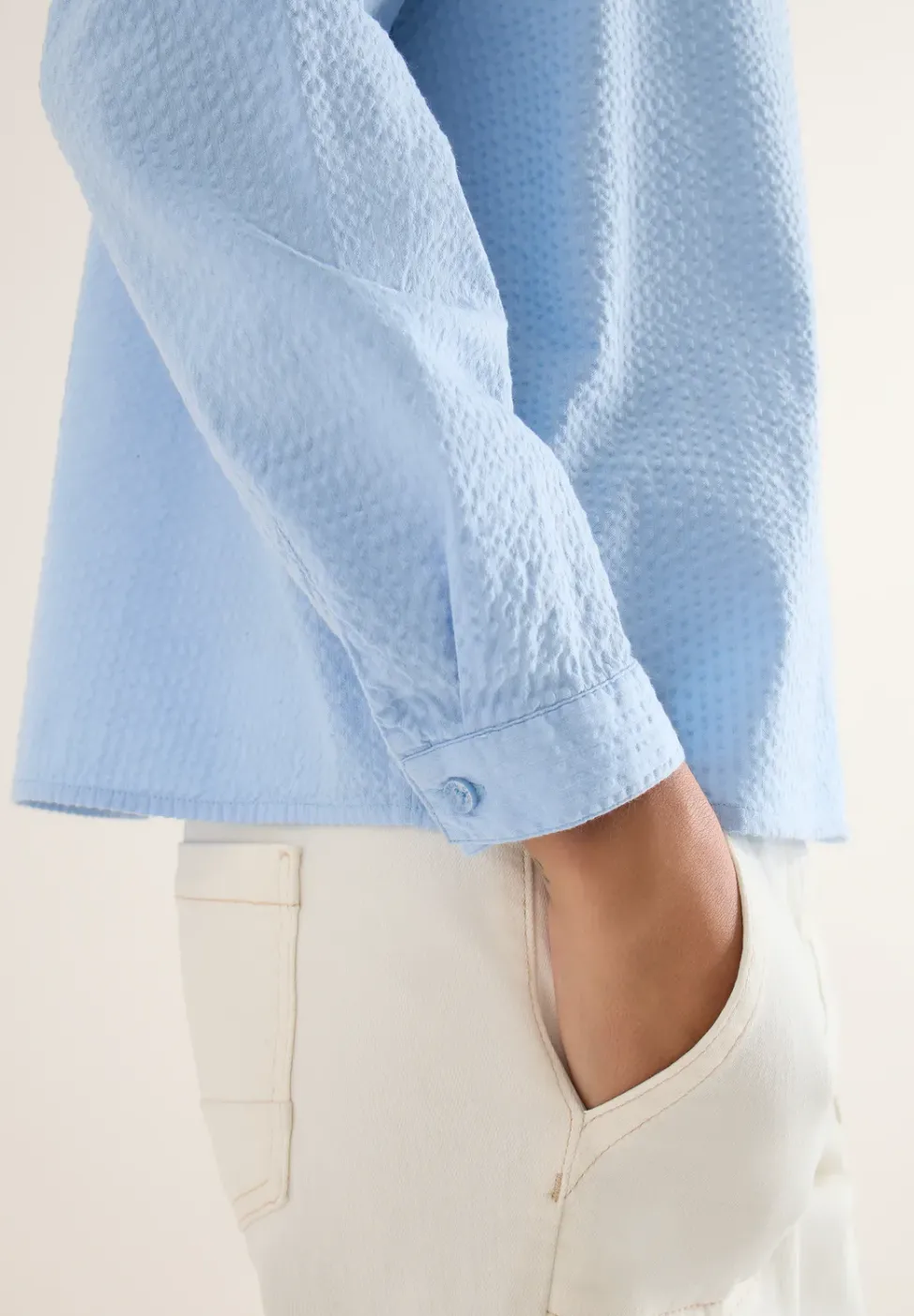 Seersucker Bluse