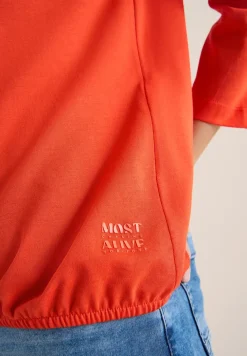 Shirt im Tunika-Look