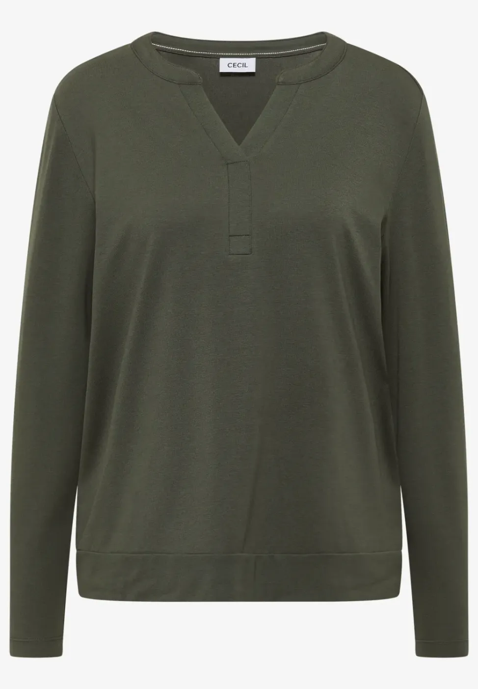 Shirt im Tunika-Look