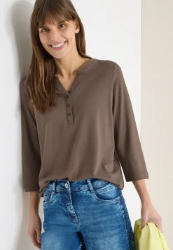 Shirt im Tunika-Look