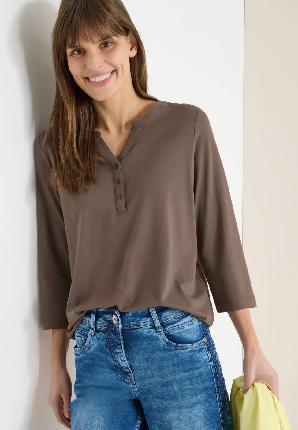 Shirt im Tunika-Look