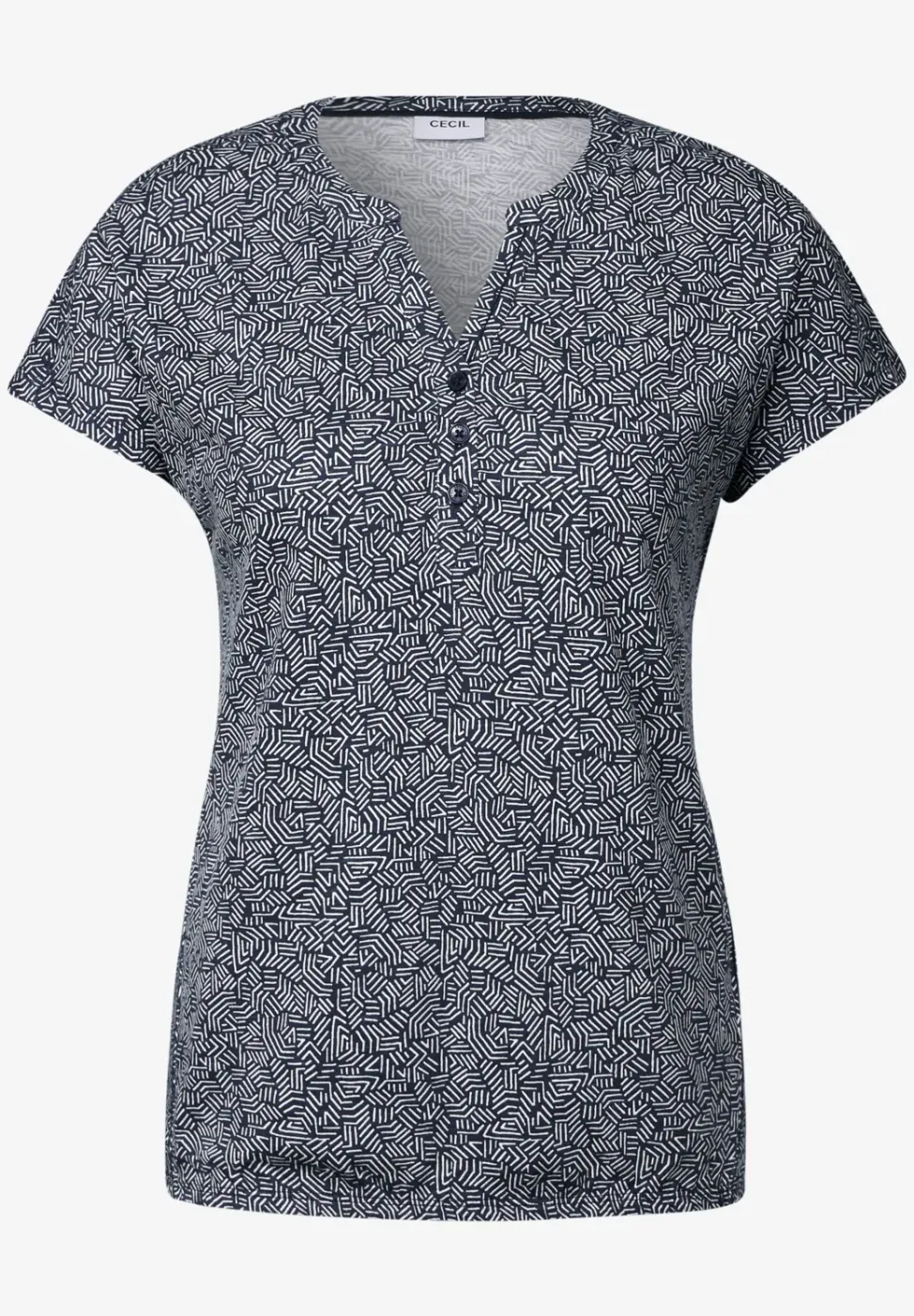 Shirt im Tunika-Look