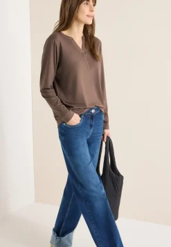 Shirt im Tunika-Look