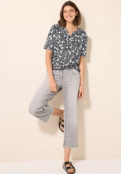 Shirt im Tunika-Look