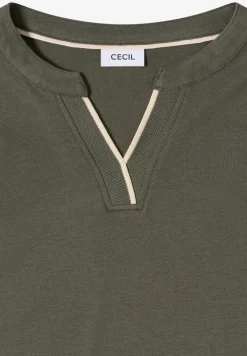 Shirt in Unifarbe