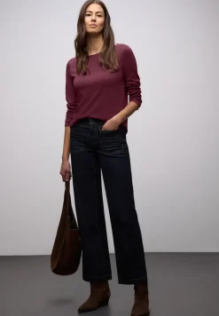 Shirt in Unifarbe