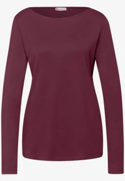 Shirt in Unifarbe
