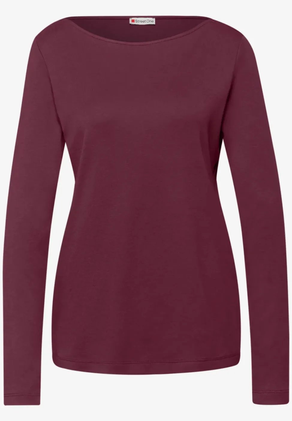 Shirt in Unifarbe