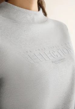 Shirt mit Glitzer-Wording