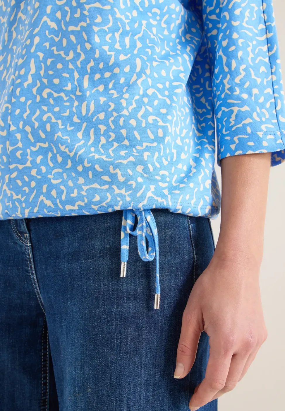 Shirt mit Minimal Print