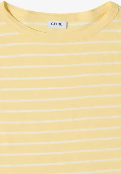 Shirt mit U-Boot-Ausschnitt und Streifen