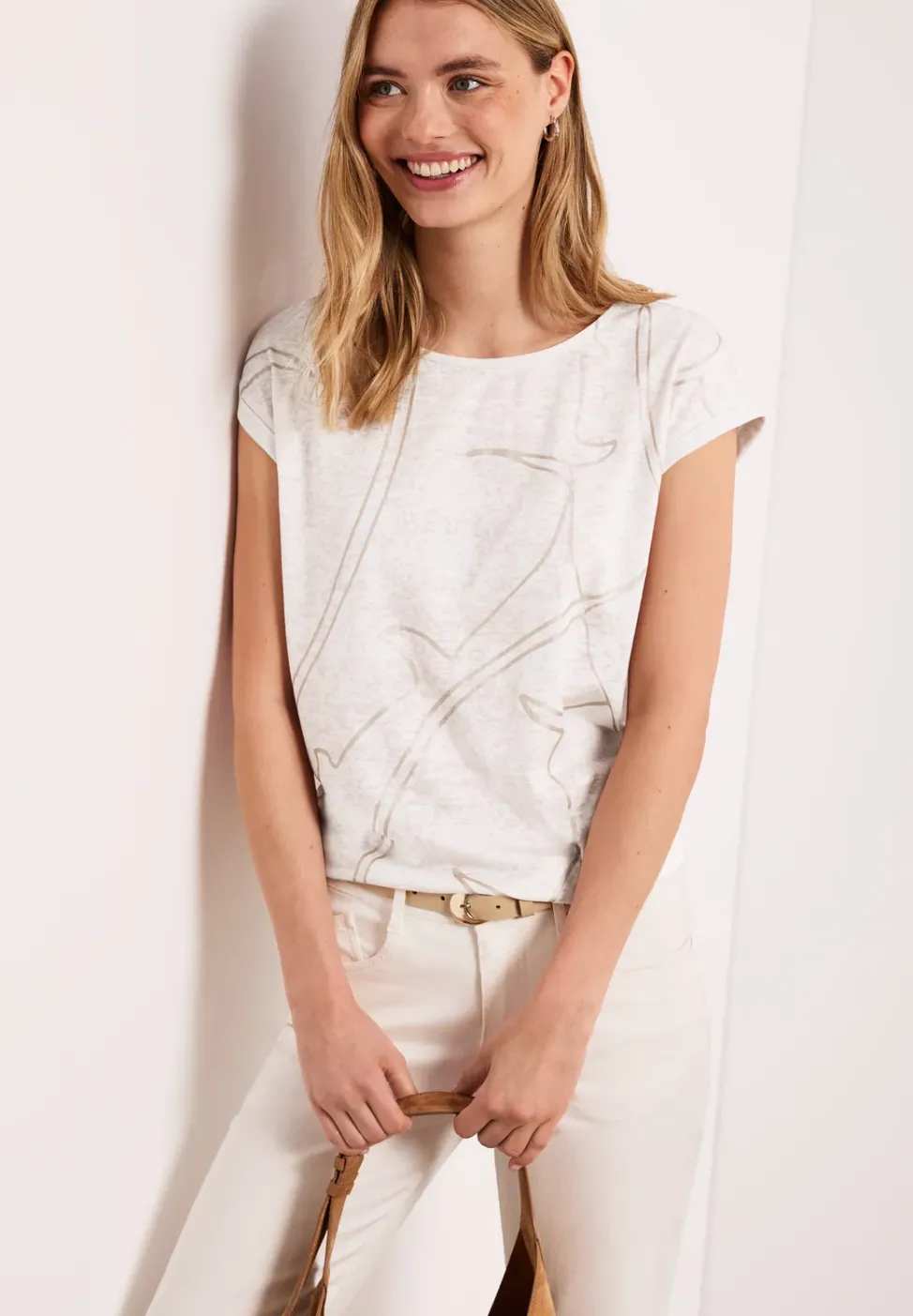 Shirt im Ausbrenner-Look