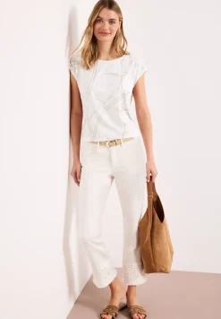 Shirt im Ausbrenner-Look