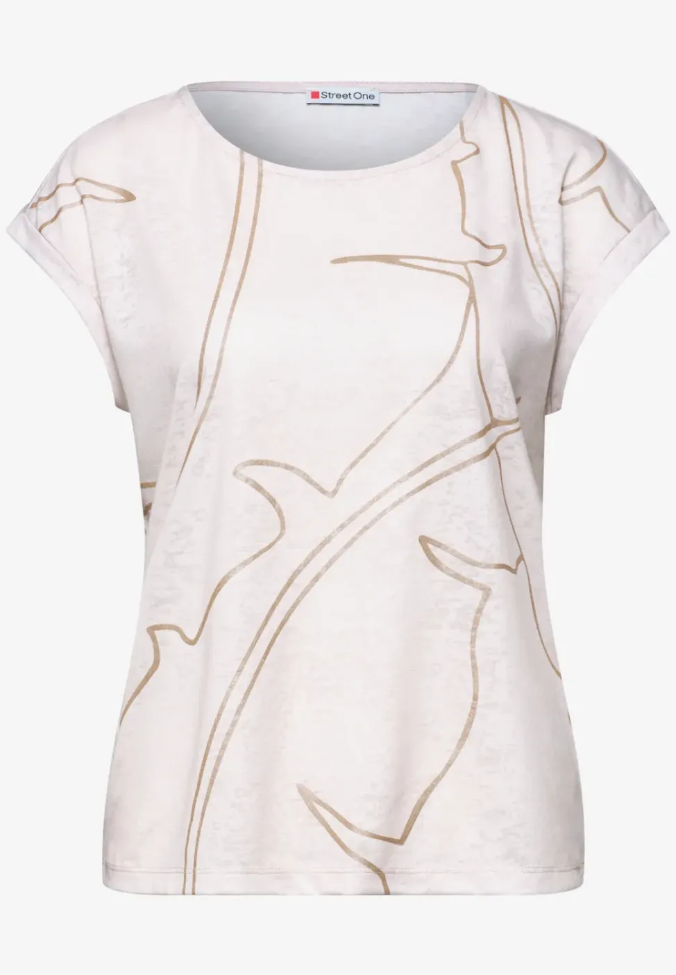 Shirt im Ausbrenner-Look