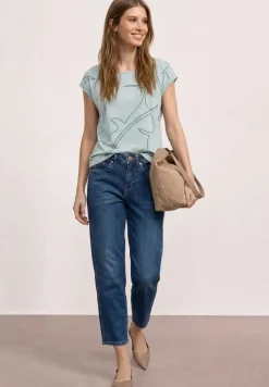 Shirt im Ausbrenner-Look