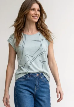 Shirt im Ausbrenner-Look