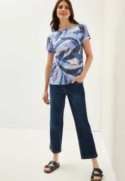 Shirt im Ausbrenner-Look