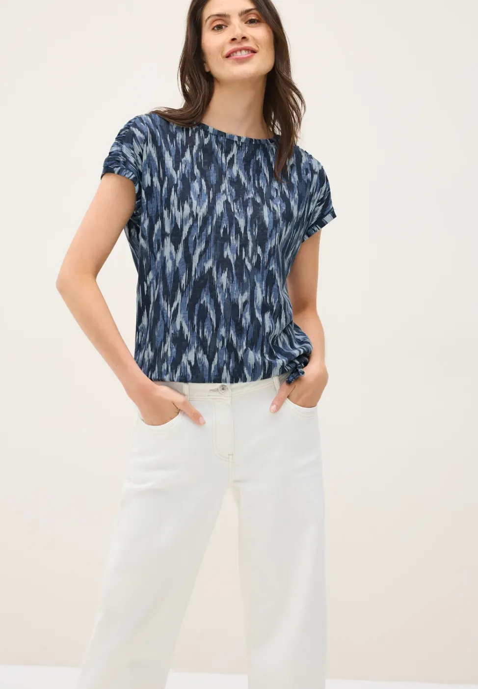 Shirt im Ausbrenner-Look