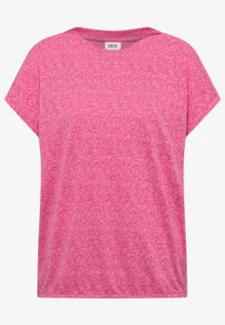Shirt im Ausbrenner-Look mit Boatneck