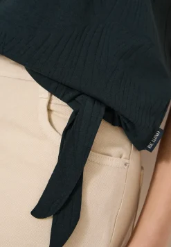 Shirt im Ausbrenner-Look mit Wording