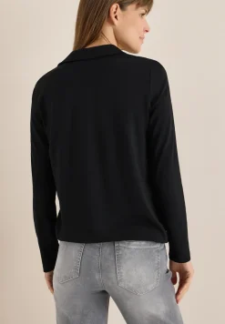 Shirt im Blusen-Look