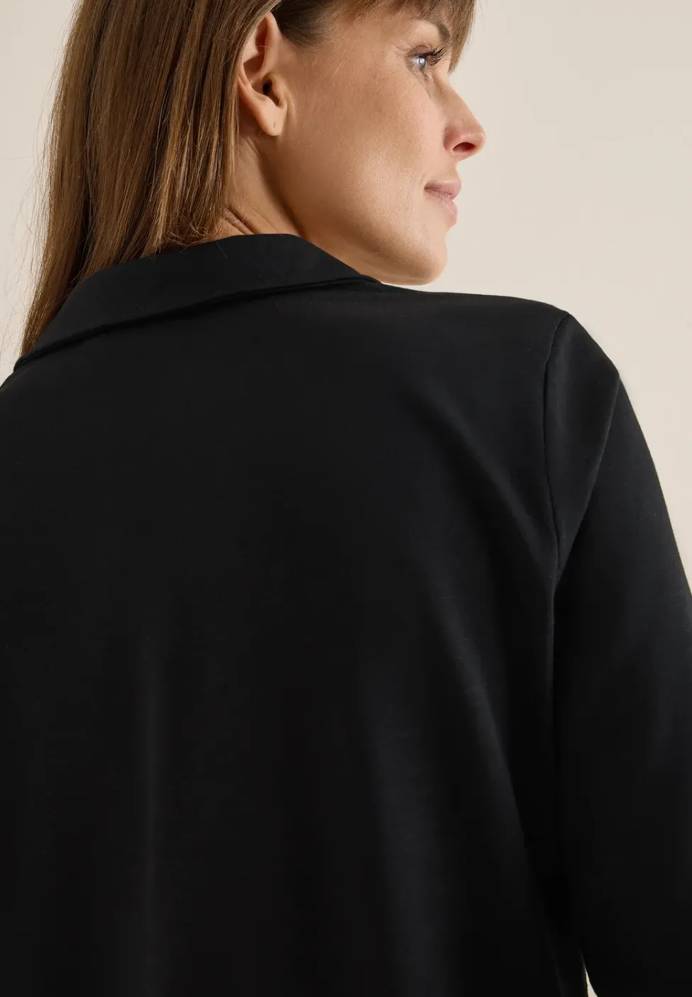 Shirt im Blusen-Look
